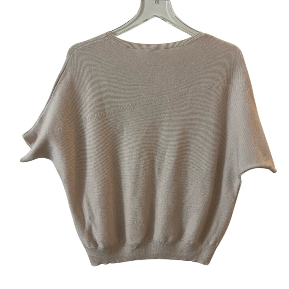 The Reset R Label Essential Pullover Wool Sweater Natural S/M - Picture 9 of 13